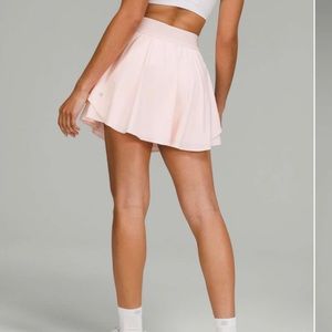 Lululemon Pace Rival Skirt Long Strawberry Milkshake NWOT
